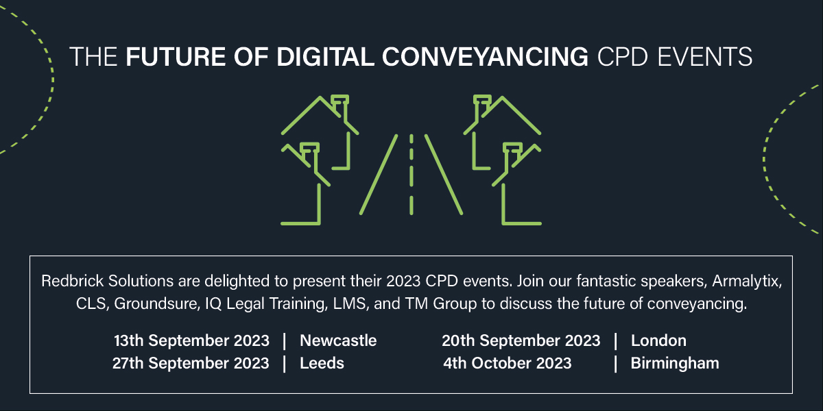 ‘Will you be there? The Future of Digital Conveyancing CPD Events’