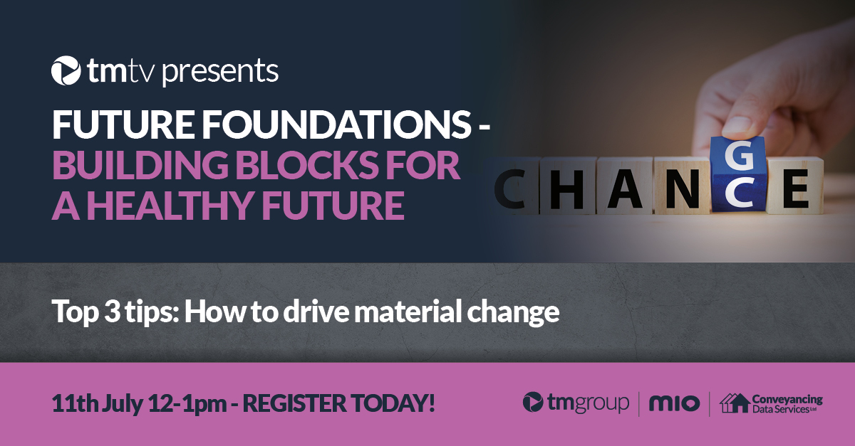 Introducing Top 3 tips: How to drive material change – the next session in tm:tv series