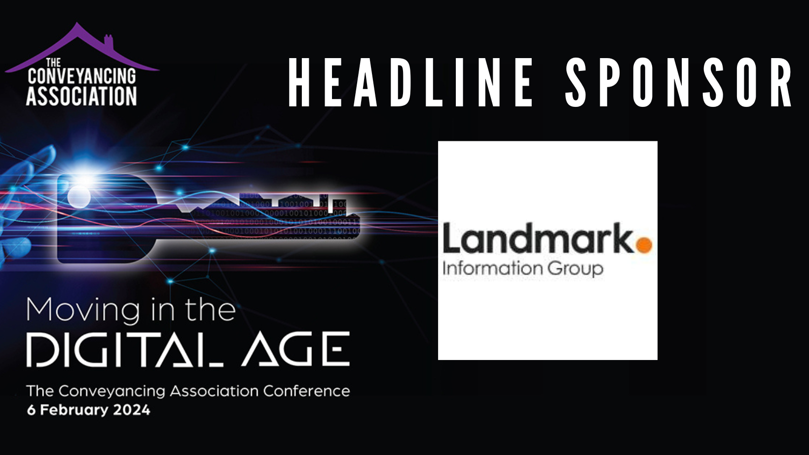 Landmark Information Group Announced as Leading Sponsor of Conveyancing Association Annual Conference 2024