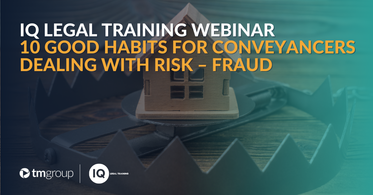 Conveyancers urged to increase vigilance, risk assessment and safeguarding measures to protect against fraud risk