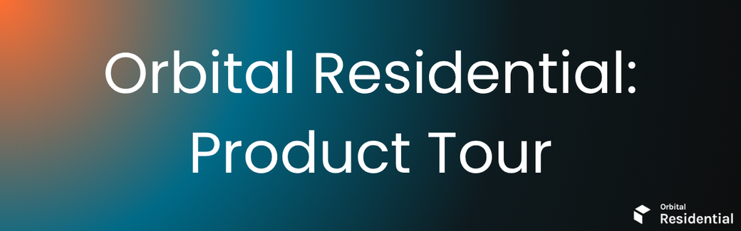 Orbital Residential Webinar